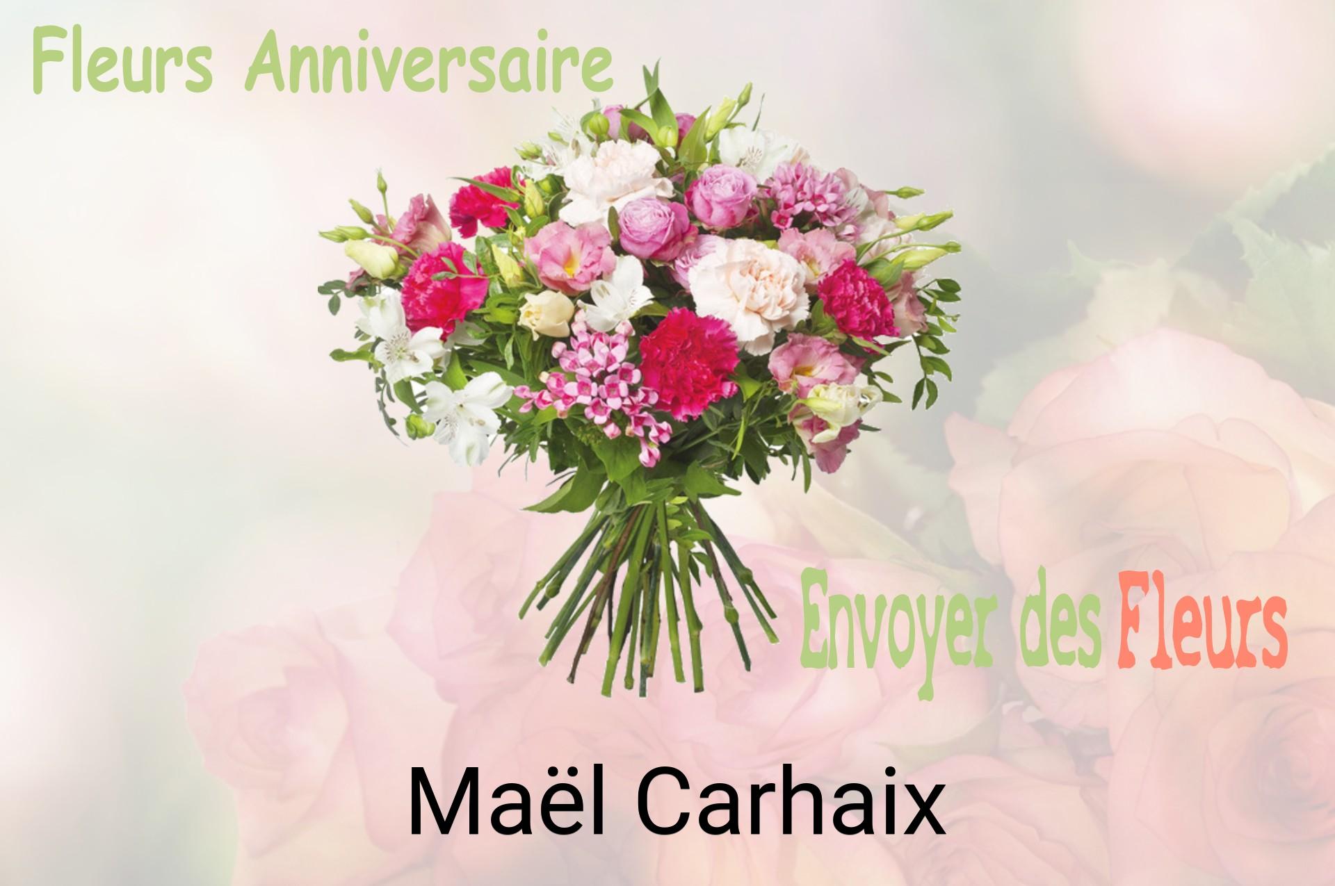 Bouquet de fleurs d’anniversaire livré à Maël-Carhaix