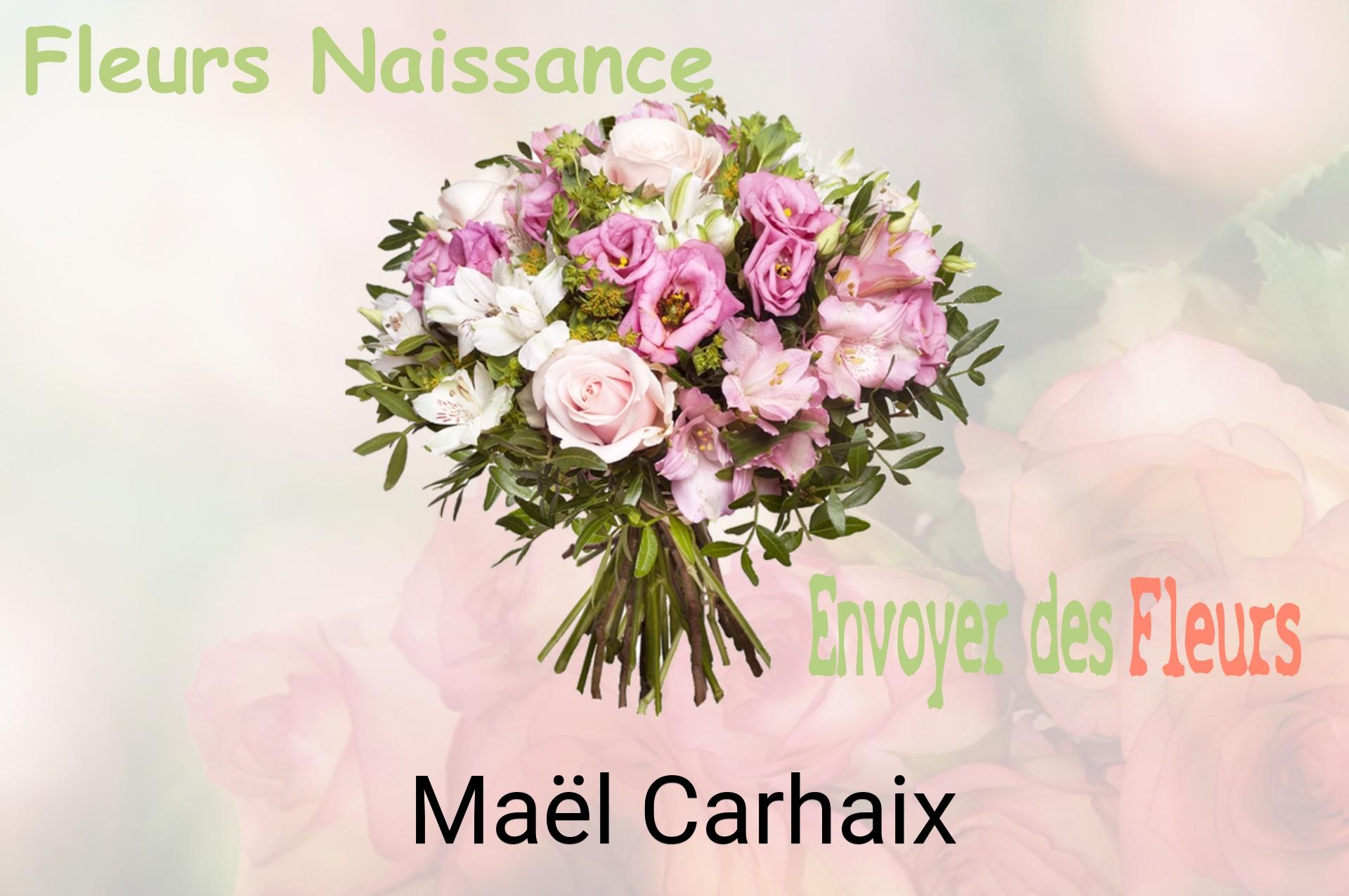 Bouquet de fleurs de naissance livré à Maël-Carhaix
