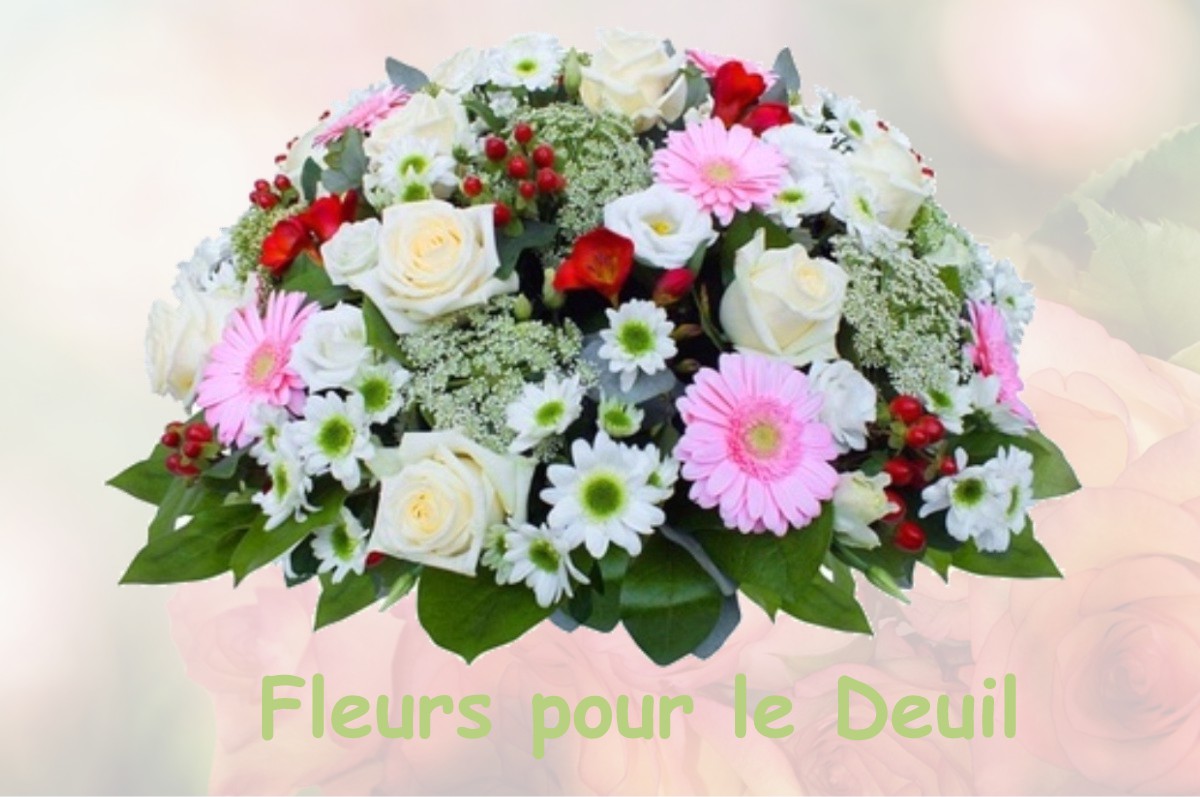 fleurs deuil MAEL-CARHAIX